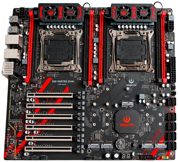 Placa-mãe Oracyn X99 Dual Vortex Plus
